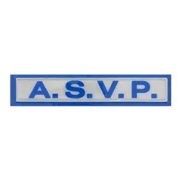 Barrette rétroréfléchissante ASVP