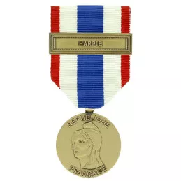 Médaille de la Protection Militaire du Territoire + Agrafe de Campagne Ordonnance