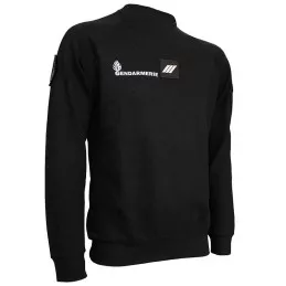 Sweat Shirt Raglan Gendarmerie Départementale Homme avec Supports Velcro