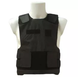 Housse Gilet Pare-Balles Port Apparent Noir Patrol pour GPB nouveau modèle