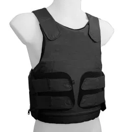 Housse Gilet Pare-Balles Port Discret Noir Protecop Homme