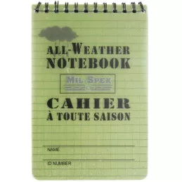 Carnet de notes tous temps