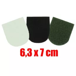 Patch Velcro Femelle pour Ecusson Bord Arrondi