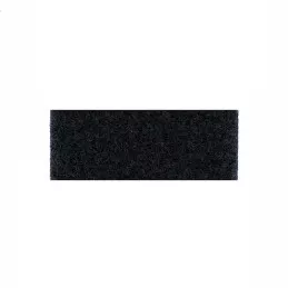 Patch Velcro Femelle à Coudre 4 cm x 9 cm Noir