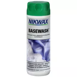 Lessive Adoucissante Basewash NIKWAX 300 ml pour sous-vêtements techniques