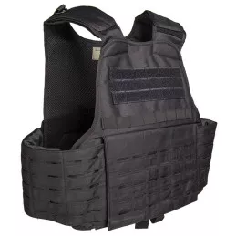 Gilet Porte-plaques Balistiques Laser Cut Miltec Noir