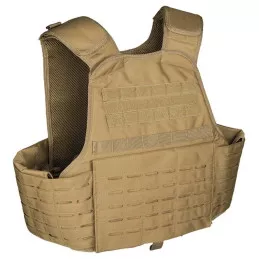 Gilet Porte-plaques Balistiques Laser Cut Miltec Coyote