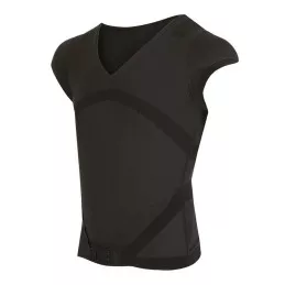 Tee-shirt pédagogique pour la posture Lyne Up PERCKO Noir