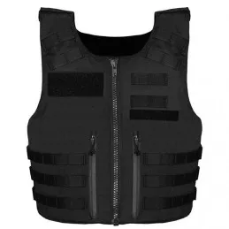 Housse Gilet Pare-Balles Tactique Noir LPSA