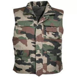Gilet Matelassé Camouflé C.E.