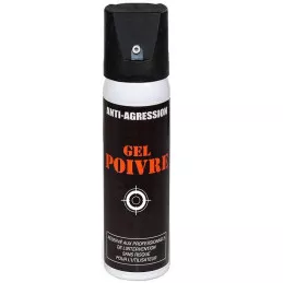 Aérosol de Défense Gel Poivre 100 ml TOE Pro