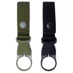 Porte Bouteille pour ceinturon et système MOLLE