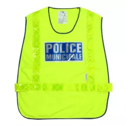 Chasuble Fluo Police Municipale unicolore