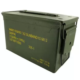 Caisse à munition Original US 5.56 mm pour le transport de cartouches grande