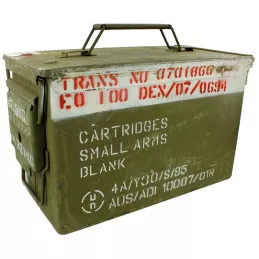 Caisse à munition Original US 5.56 mm d'occasion pour le transport de cartouches