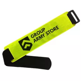 Brassard Réglable Réfléchissant Personnalisé jaune fluo