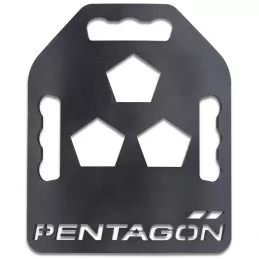 Pack de 2 Plaques Avron Tac-Fitness 3kg Noir