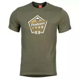 T-shirt manches courtes Pentagon Victorious Kaki