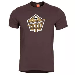 T-shirt manches courtes Pentagon Victorious Marron