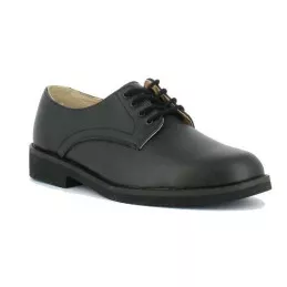 Chaussures de Ville Basses en Cuir Noir CityGuard