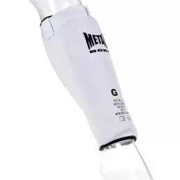 Protèges Tibias d'entraînement METAL BOXE Blanc
