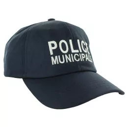 Casquette Brodée POLICE MUNICIPALE type Baseball Equipol Hiver