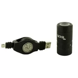 Embout Lampe USB Rechargeable pour bâton de défense télescopique de dotation ASP