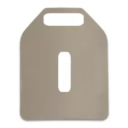 Plaque Metal C4 Tactical 1,5kg vendu par paire pour porte-plaques