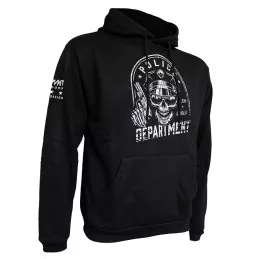 Sweat à capuche Summit Outdoor POLICE DPT Noir