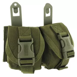 Porte-Grenades à fragmentation Double Blackhawk Vert OD
