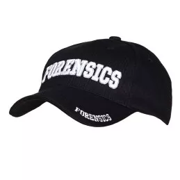 Casquette Brodée FORENSICS Noir