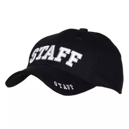 Casquette Brodée STAFF Noir