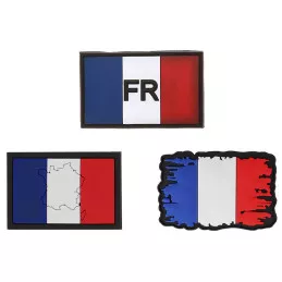 Patch 3D Drapeau France Tricolore