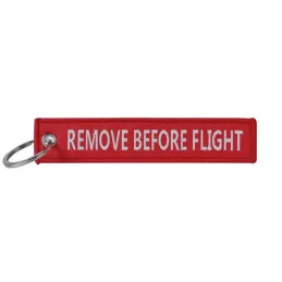 Porte-clés "Remove Before Flight"