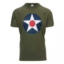 T-shirt manches courtes USAAC Fostex Vert OD