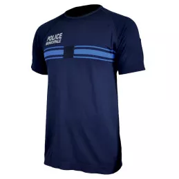 T-shirt Police Municipale Technical Line Summit Outdoor Bleu Marine