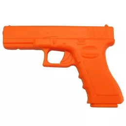 Pistolet d'entrainement Glock 17 ESP en silicone orange