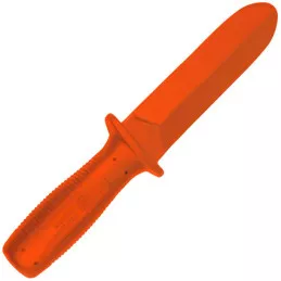 Couteau d'entraînement ESP en Caoutchouc Orange