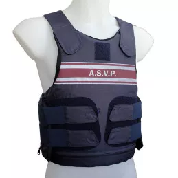 Housse Gilet Pare-Balles Port Discret ASVP Protecop Homme