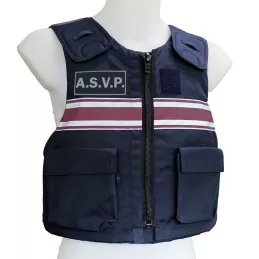 Housse Gilet Pare-Balles Port Apparent ASVP Protecop Homme