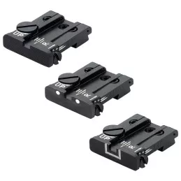 Mire arrière TPU ajustable LPA Sights pour Sig Sauer