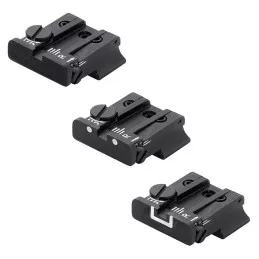 Mire arrière TPU ajustable LPA Sights pour Smith & Wesson