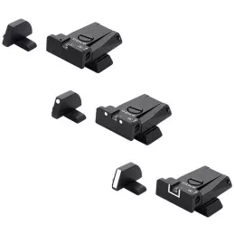 Mire arrière avec guidon SPR ajustable LPA Sights pour H&K