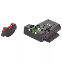 Mire arrière avec guidon TTF ajustable LPA Sights pour Ruger P90 à P97