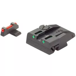 Mire arrière avec guidon TTF ajustable LPA Sights pour Beretta PX4
