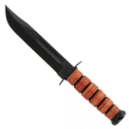 Poignard USMC Ka-Bar manche cuir