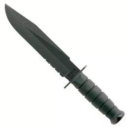 Poignard Black Fighter mixte Ka-Bar manche Kraton