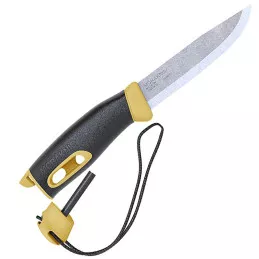 Couteau Companion Spark Morakniv avec Allume Feu Jaune