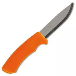 Couteau Bushcraft Survival Morakniv avec Allume Feu Orange