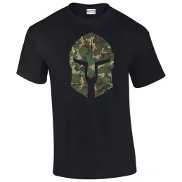 T-shirt manches courtes Summit Outdoor SPARTAN logo Woodland